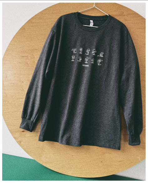 Cut Teeth - 'Characters' Long Sleeve T-shirt