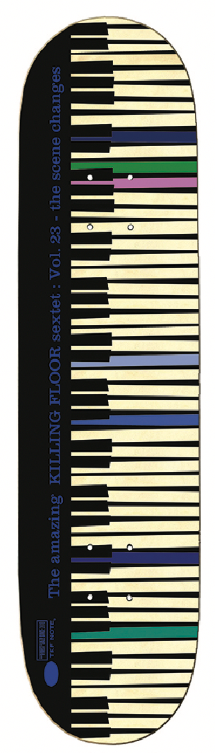 the KILLING FLOOR - Sextet Team Board - 8"