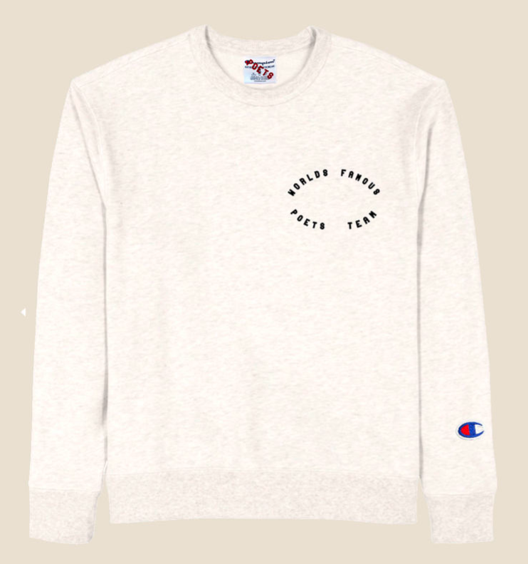 POETS - World Famous Crew - Heather Grey