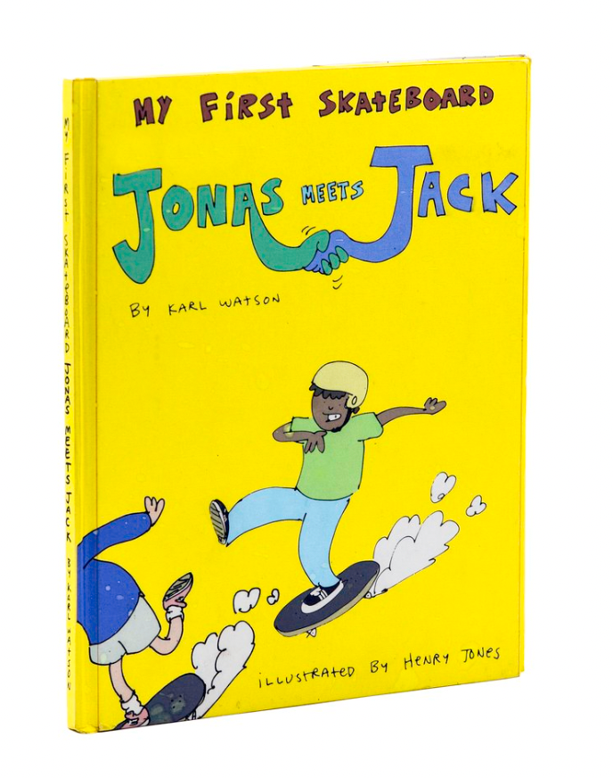 'Jack Meets Jonas - My First Skateboard' by Karl Watson